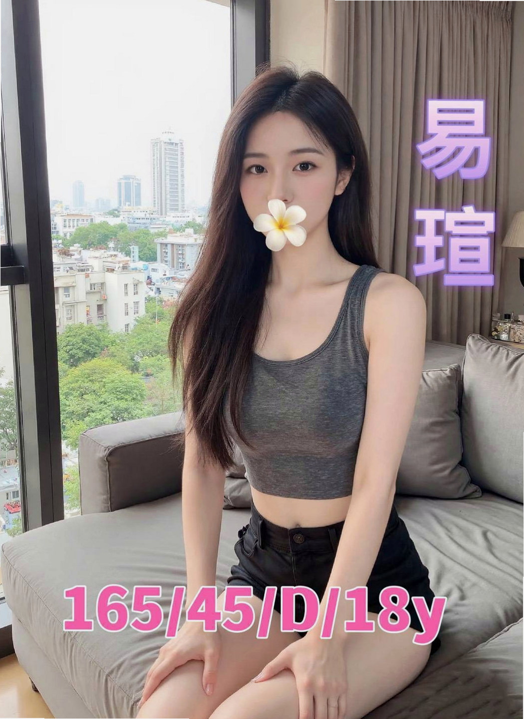 三民美女外送：珊妮 |淫娃少婦|168cm|50kg|C罩杯|19歲|噴超多,太棒啦,刺激喔, 會噴水 可品鮑 ６９ 粉嫩肉體 身材均勻 整體很不錯